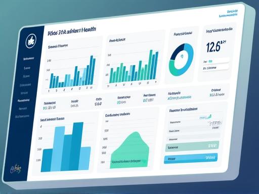 Health analytics dashboard with comprehensive biometric data