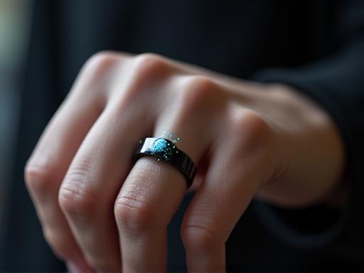 Smart ring with advanced biometric tracking capabilities